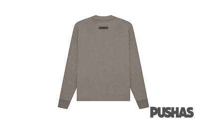 [Refurbished] ESSENTIALS Long Sleeve Crewneck 'Desert Taupe' SS22