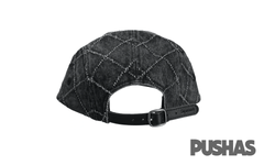 Supreme Punch Denim Camp Cap 'Black' (2023)