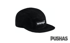 Supreme-Waffle-Corduroy-Camp-Cap-Black-2017