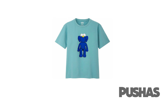 KAWS-x-Uniqlo-Blue-BFF-Tee-US-Sizing-Green-2019