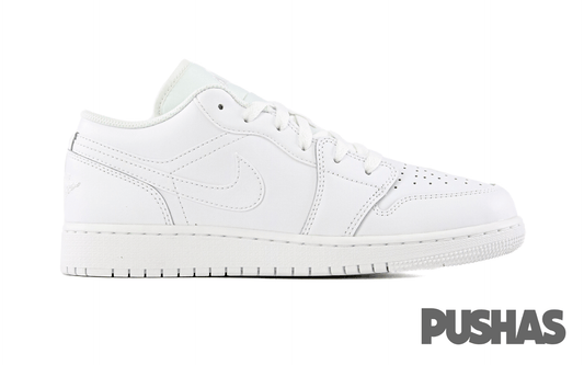 [Refurbished] Air Jordan 1 Low 'Triple White' GS (2023)