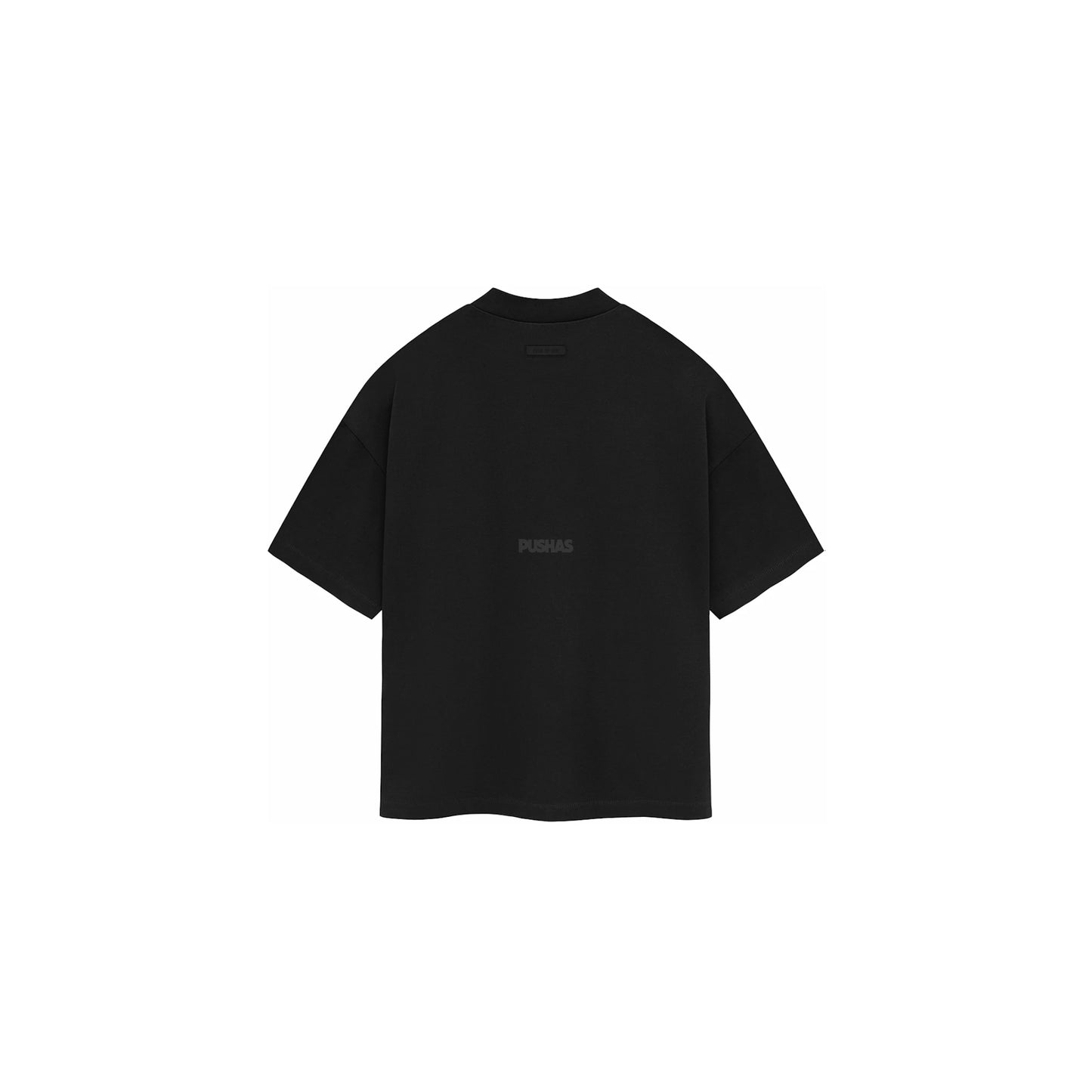 Fear Of God Essentials Heavy Jersey Crewneck T-shirt 'Jet Black' (2024)