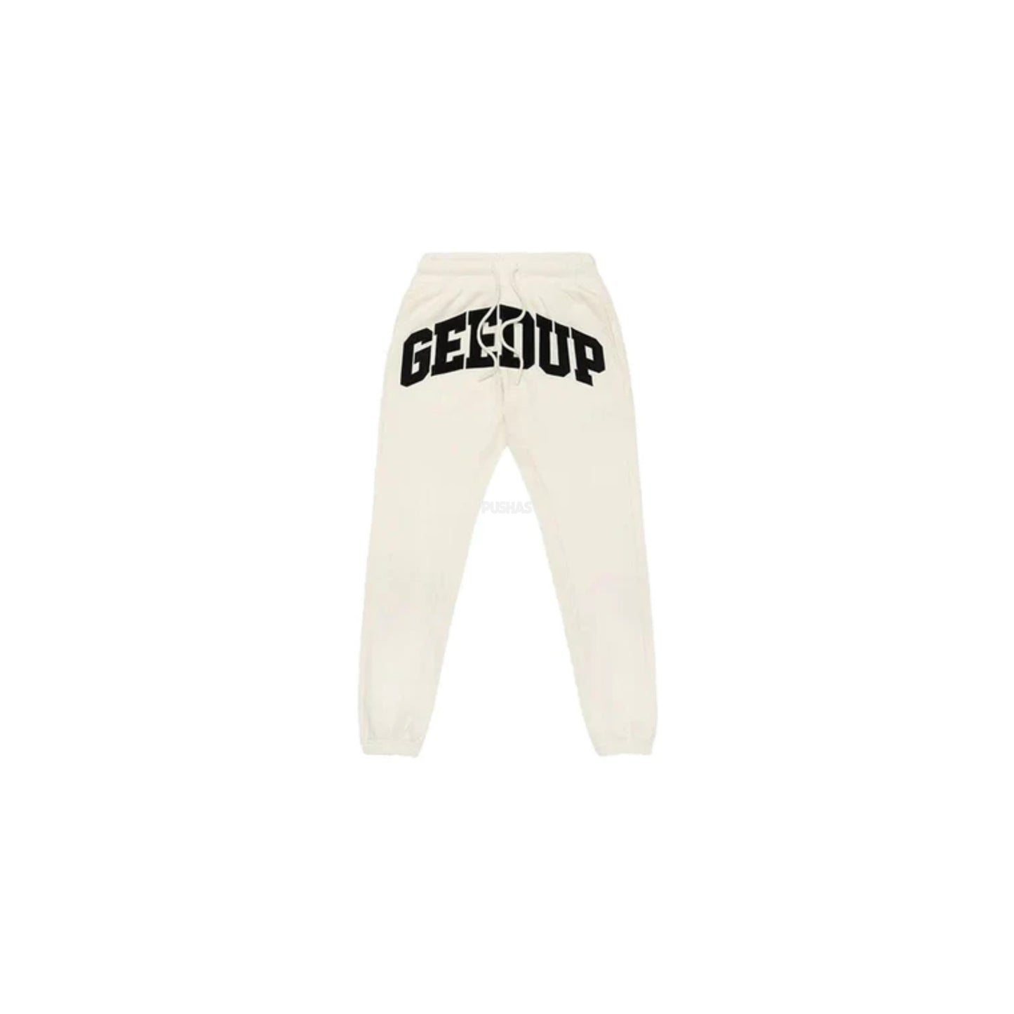 Geedup Team Logo Trackpants 'Buttercream Black'