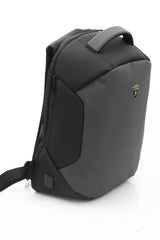 Automobili Lamborghini Nylon Zipper Closure Backpack 'Gray'