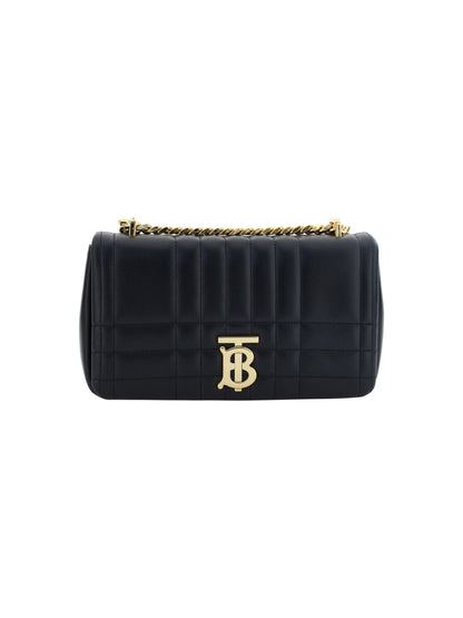 Burberry Quilted Leather Shoulder Small Lola Bag with Chain Strap 'Black' (2024)