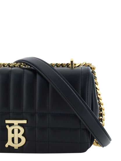 Burberry Quilted Leather Shoulder Small Lola Bag with Chain Strap 'Black' (2024)