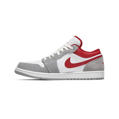 Air Jordan 1 Low SE 'Light Smoke Grey Gym Red' (2021)