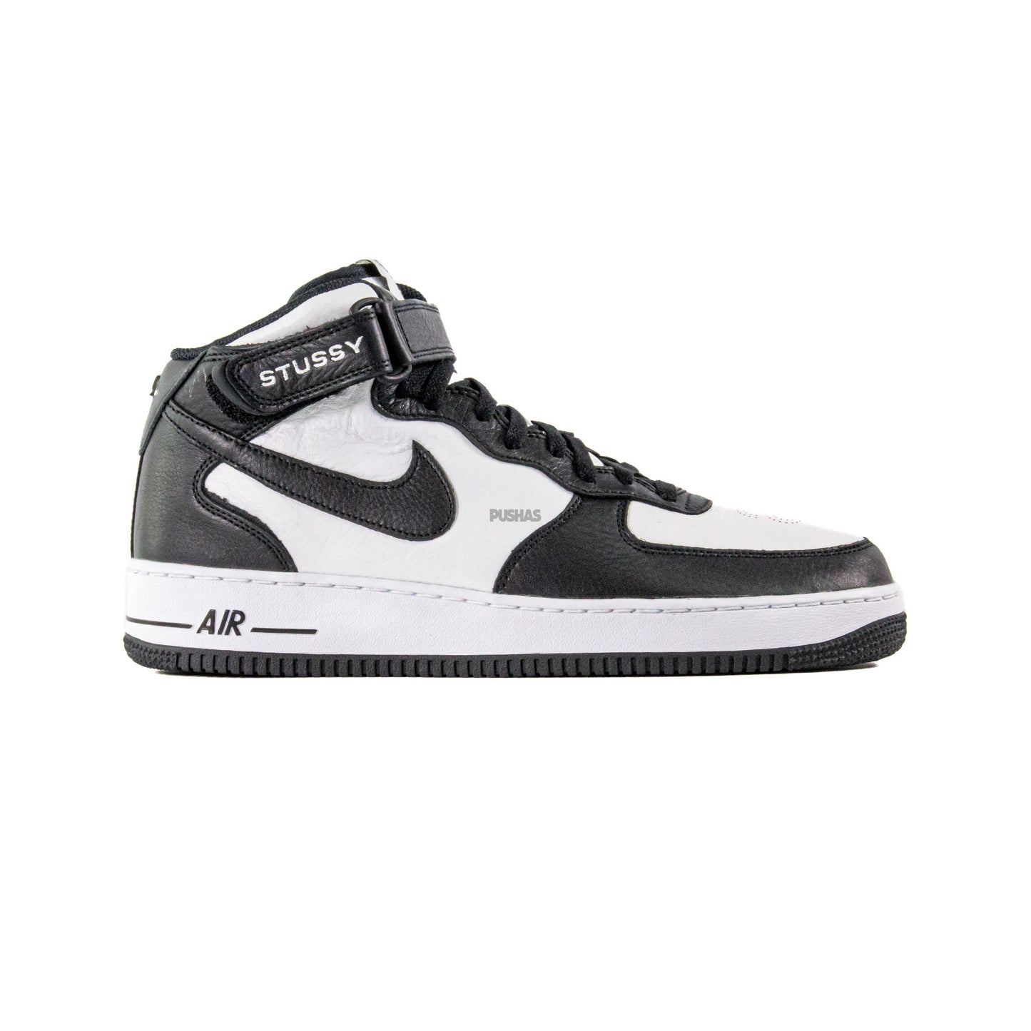 Nike-Air-Force-1-Mid-Stussy-Light-Bone-Black-2022