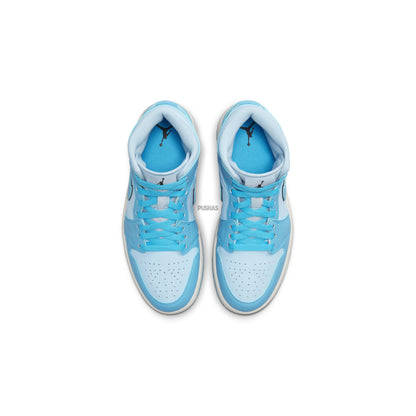 Air Jordan 1 Mid 'University Ice Blue' Women's (2022)