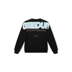 Geedup Sportsman Crewneck 'Black / Teal / Red' (2024)