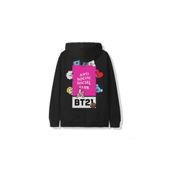 Anti Social Social Club x BT21 Madhouse Hoodie 'Black'