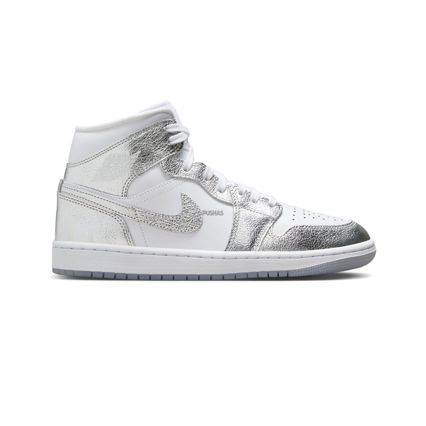 Air Jordan 1 Mid SE 'Metallic Silver' Women's