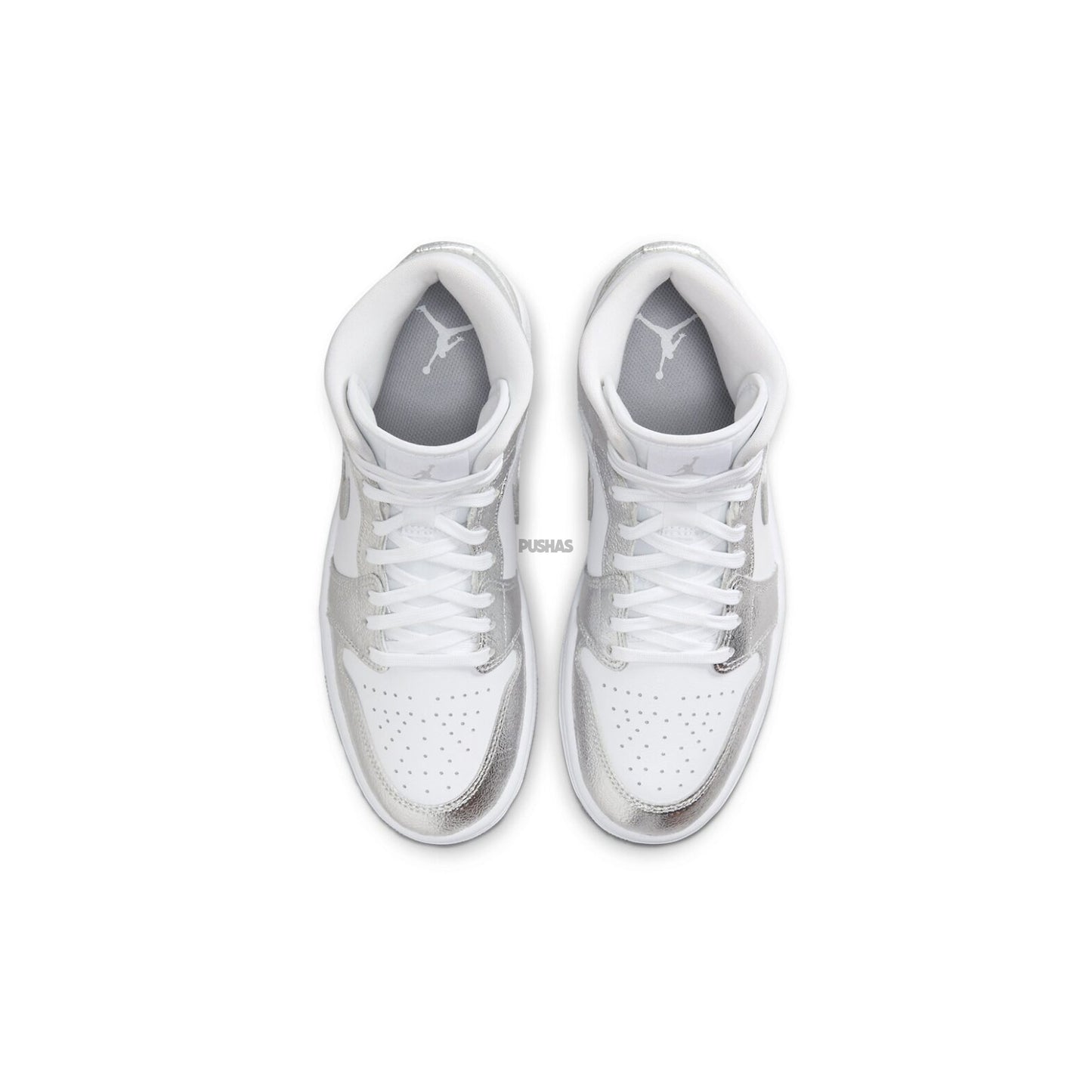 Air Jordan 1 Mid SE 'Metallic Silver' Women's