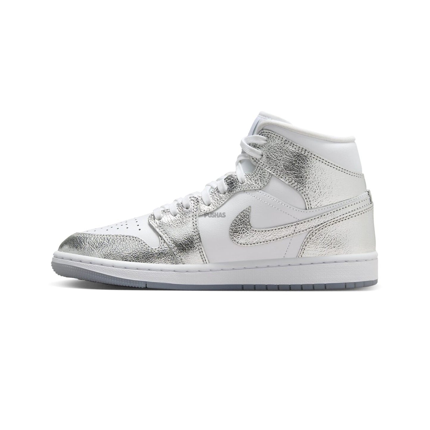 Air Jordan 1 Mid SE 'Metallic Silver' Women's