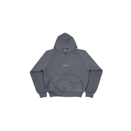 Yeezy x Gap Zip Up Exclusive Hoodie 'Dark Grey'