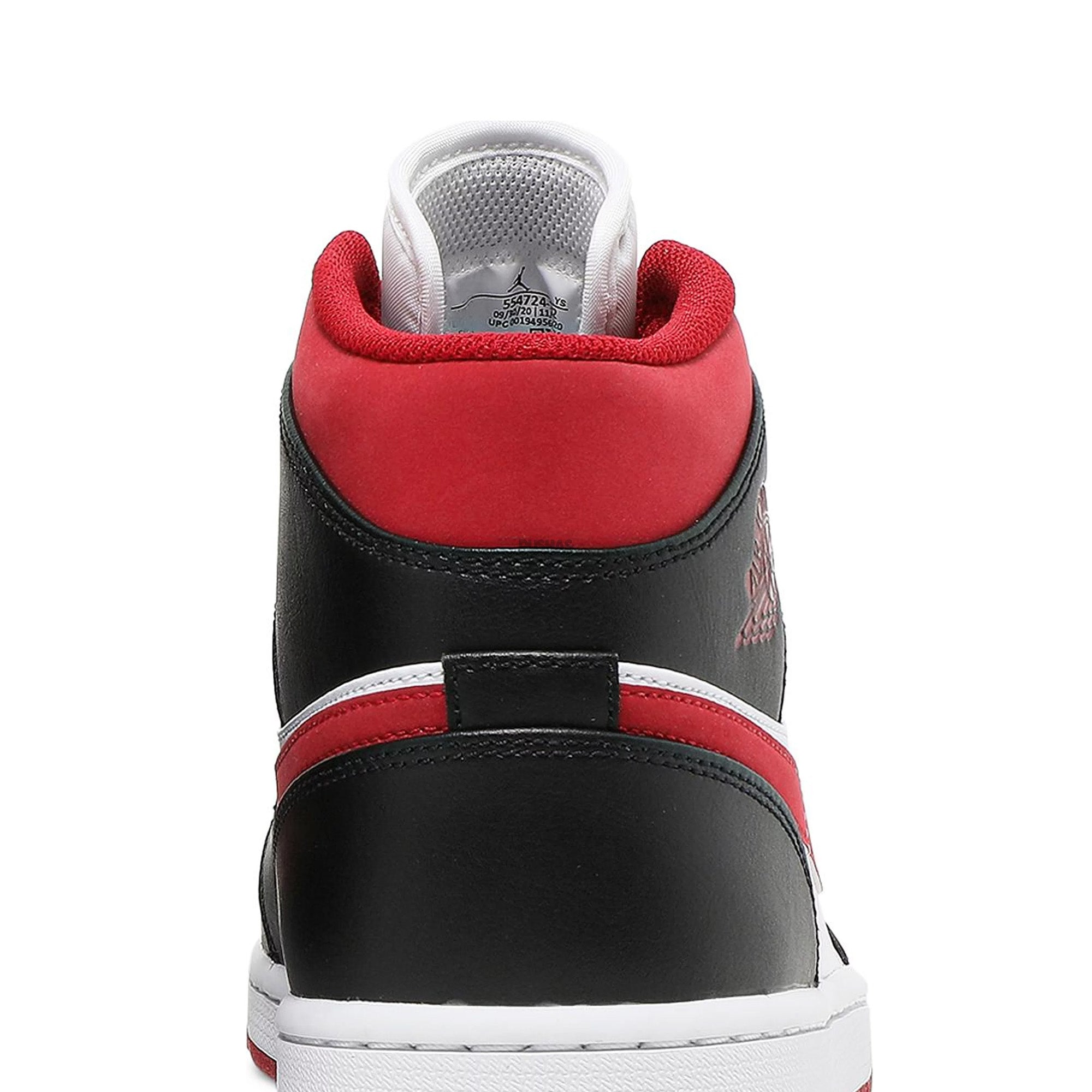 Air Jordan 1 Mid 'Gym Red Black White' GS