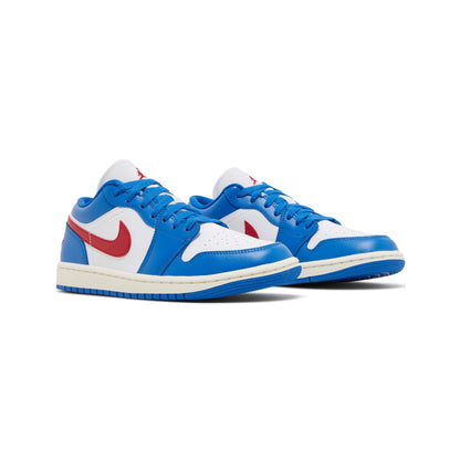 Air Jordan 1 Low 'Sport Blue Gym Red' Women's (2023)