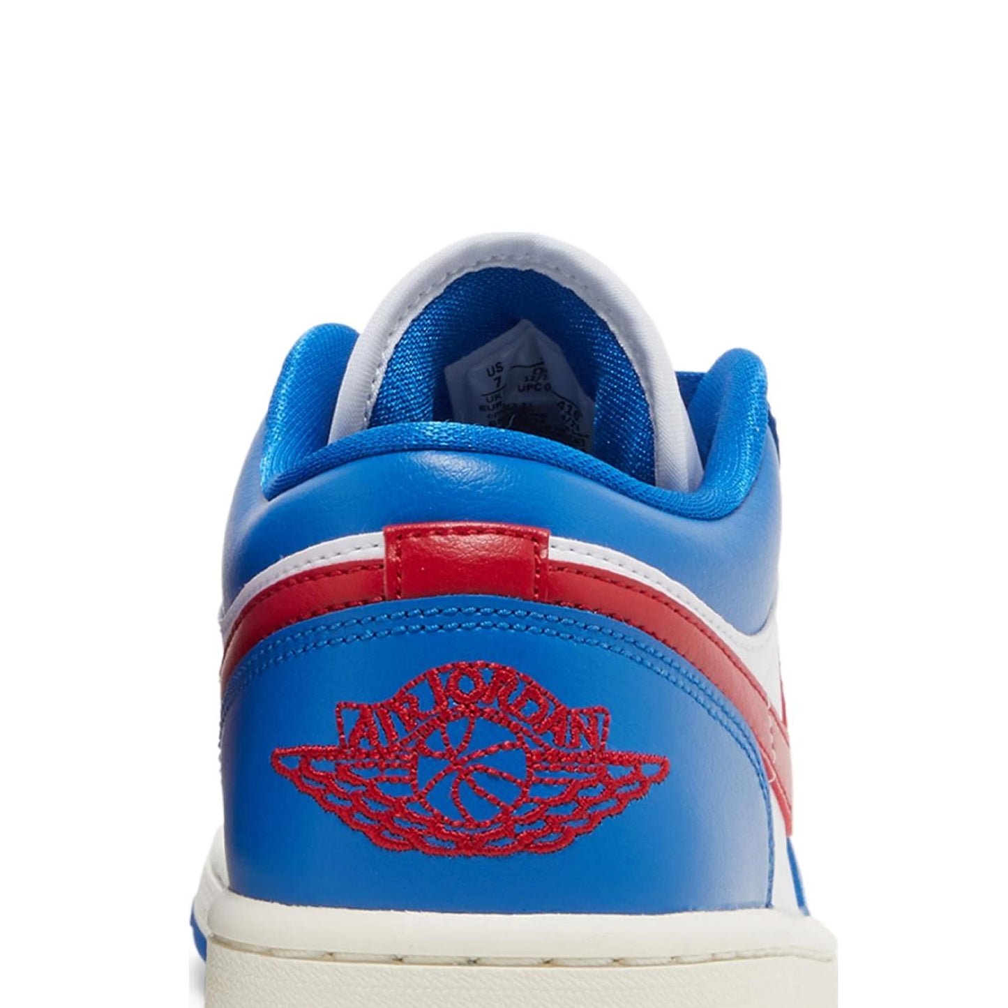 Air Jordan 1 Low 'Sport Blue Gym Red' Women's (2023)