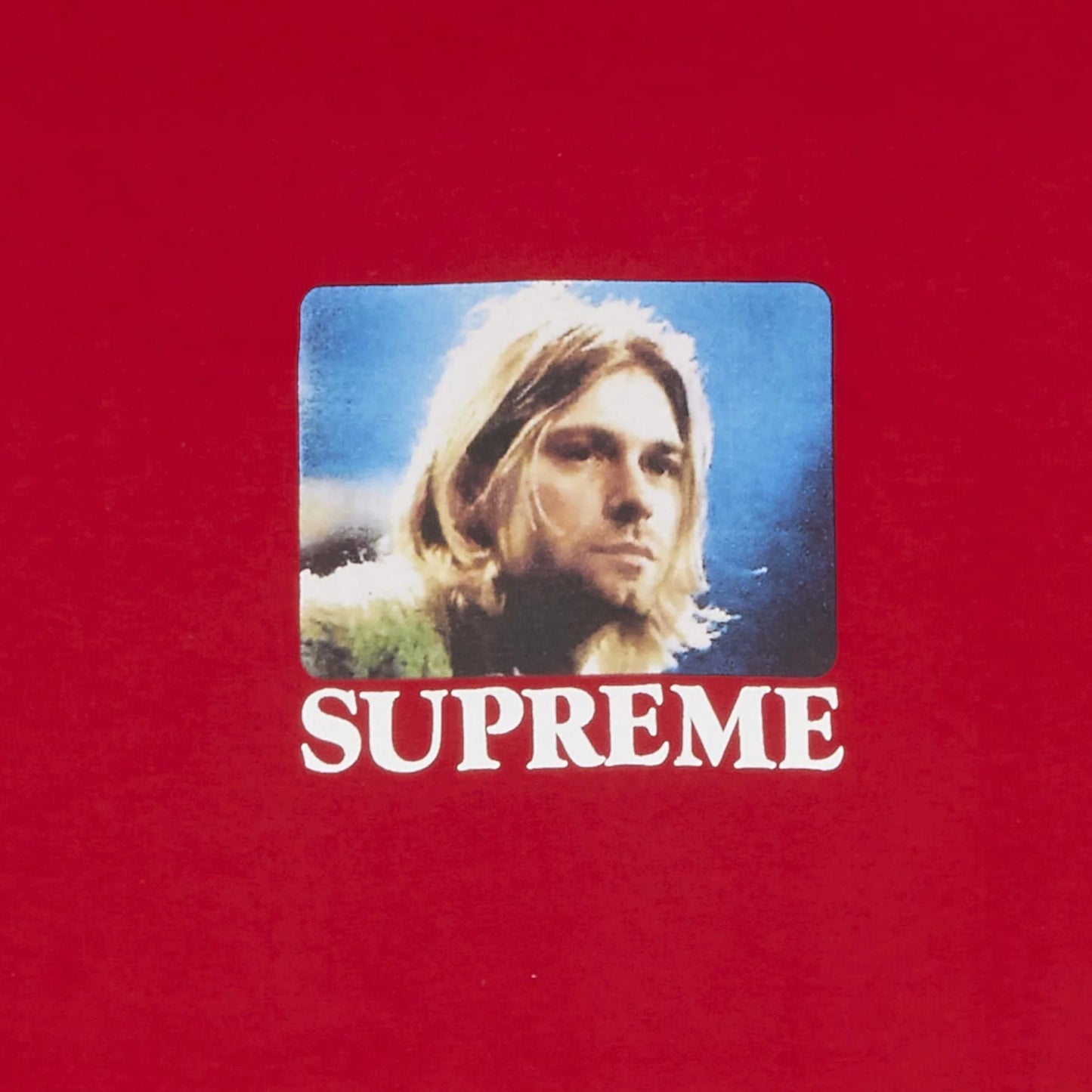 Supreme Kurt Cobain Tee 'Red' (2023)