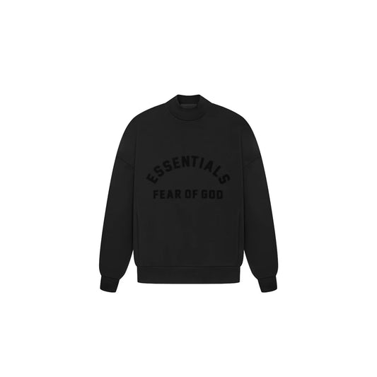 Fear of God Essentials Crewneck Arch Logo 'Jet Black'