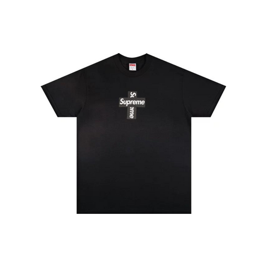 Supreme-Cross-Box-Logo-Tee-Black-2020