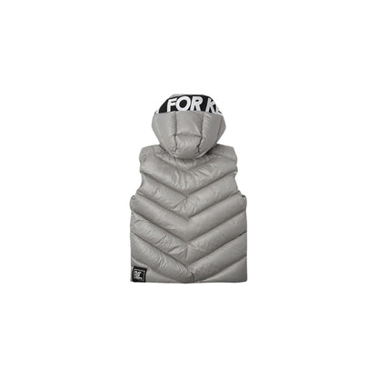 Geedup Play For Keeps Hooded Duck Down Vest 'Grey' (2024)