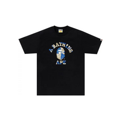 BAPE-Liquid-Camo-College-Tee-Black-Blue-2024