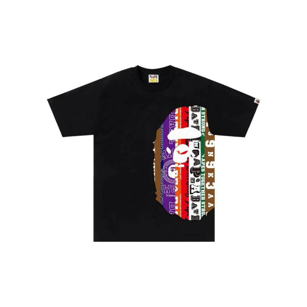 BAPE-Fans-Scarf-Side-Big-Ape-Head-Tee-Black