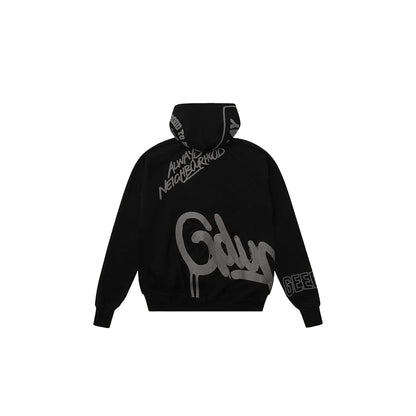 Geedup Multi-Logo Zip Jacket 'Black / Grey'