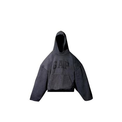 Yeezy Gap Engineered by Balenciaga Dove Hoodie 'Washed Black' (2024)