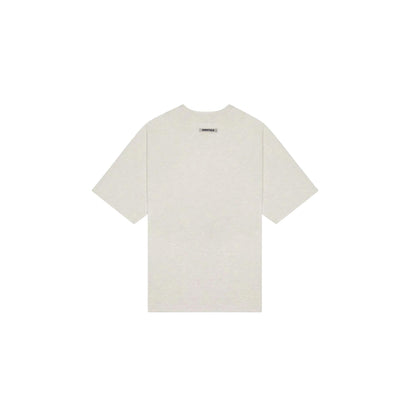 Fear of God Essentials Boxy Applique Logo T-Shirt 'Oatmeal' (2020)