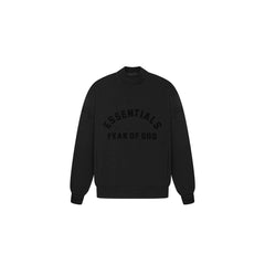 Fear of God Essentials Crewneck 'Jet Black' (2023)