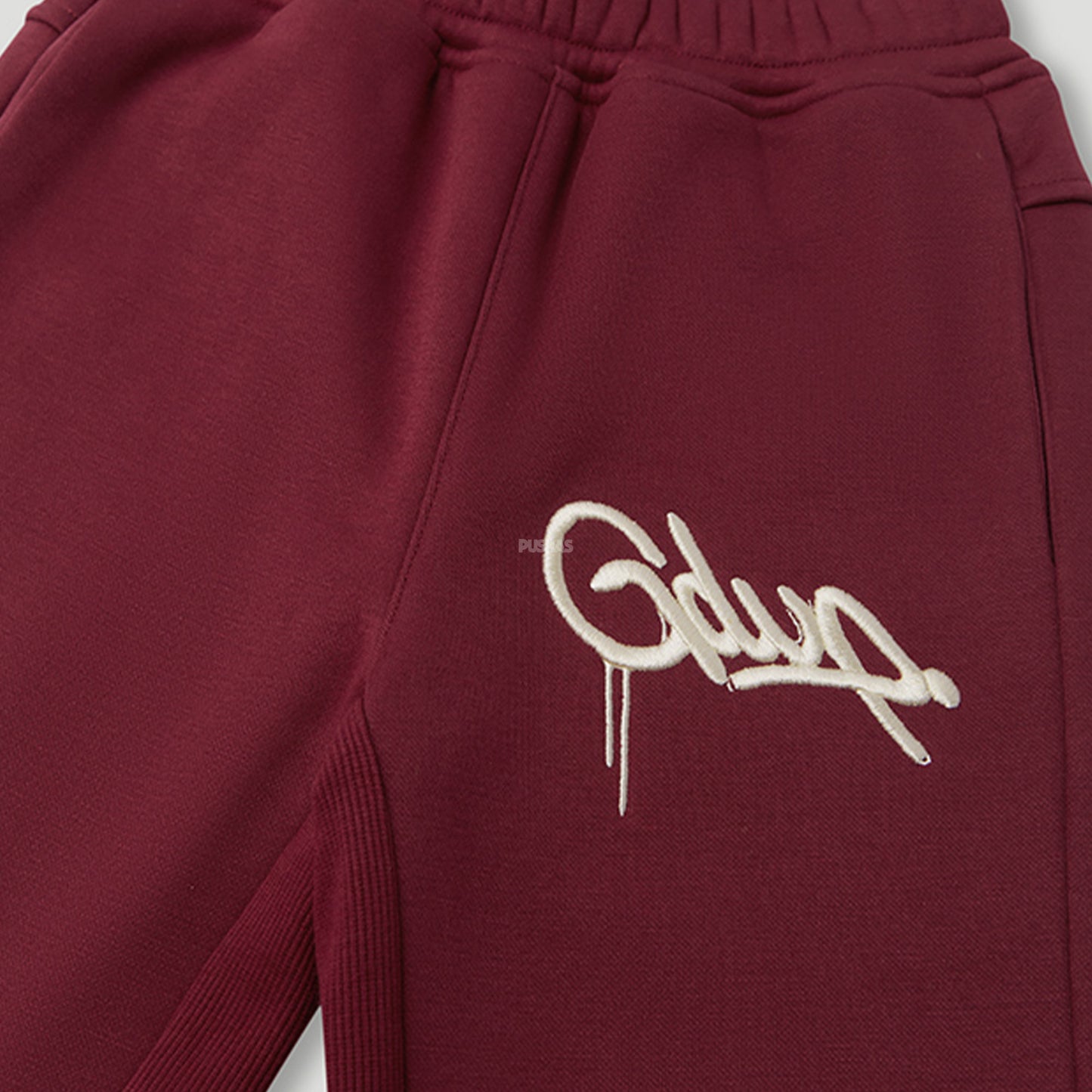 Geedup Handstyle Kids Tracksuit 'Maroon / Cream' (2024)