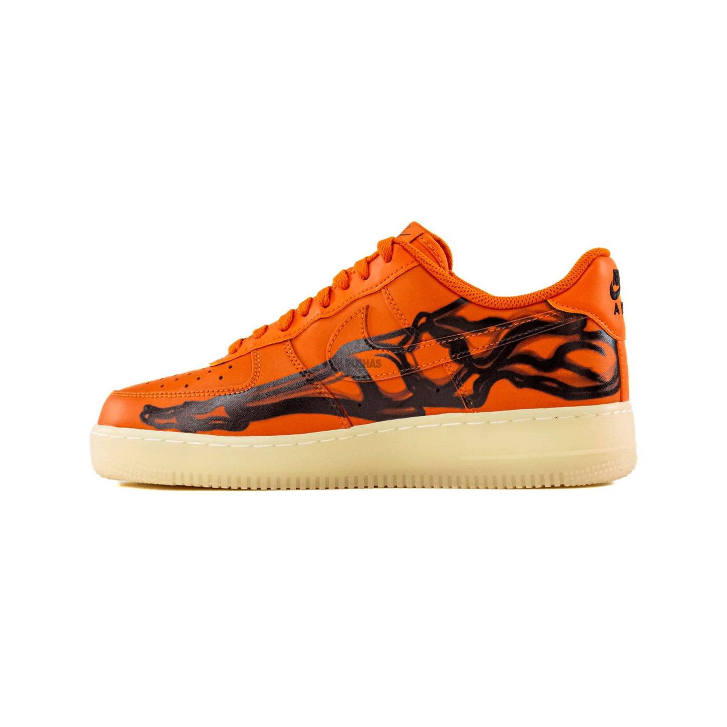 Nike Air Force 1 Low 'Orange Skeleton Halloween' (2020)