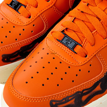 Nike Air Force 1 Low 'Orange Skeleton Halloween' (2020)