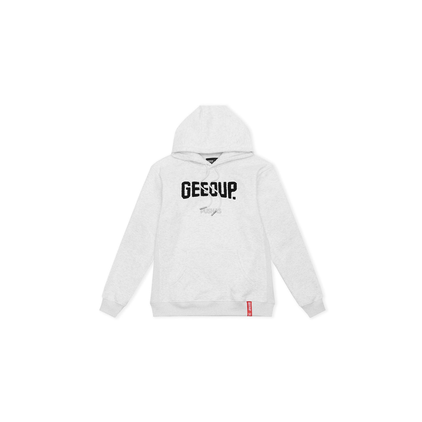 Geedup Play For Keeps Hoodie 'White Marle / Black' (2022)