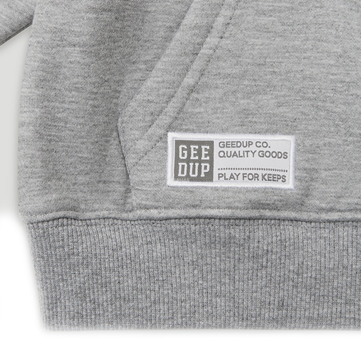 Geedup Team Logo Kids Tracksuit 'Grey/Black' (2023)