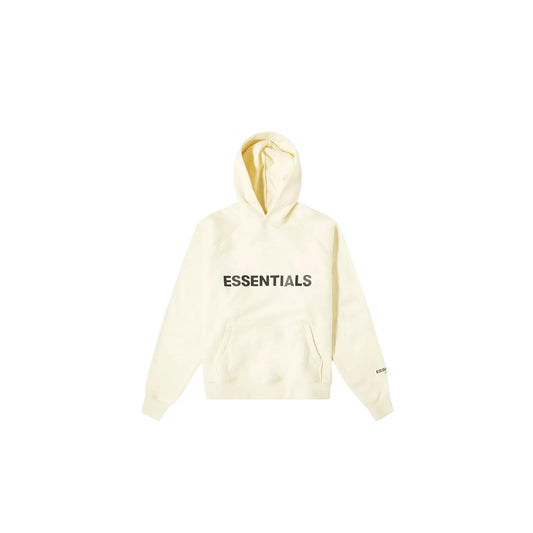 Fear of God Essentials Pullover Hoodie Applique Logo 'Buttercream' (2020)