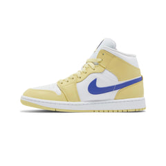 Air Jordan 1 Mid 'Lemon Wash Lapis' Women's (2023)