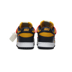 Dunk Low x Off-White - University Gold Midnight Navy (New)