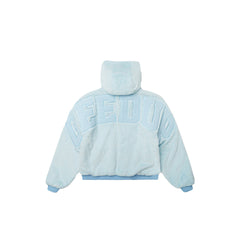 Geedup Handstyle / Team Logo Fur Jacket 'Light Blue' (2024)