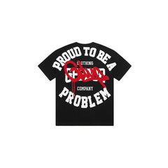 Geedup Proud To Be A Problem T-Shirt 'Black / Red'