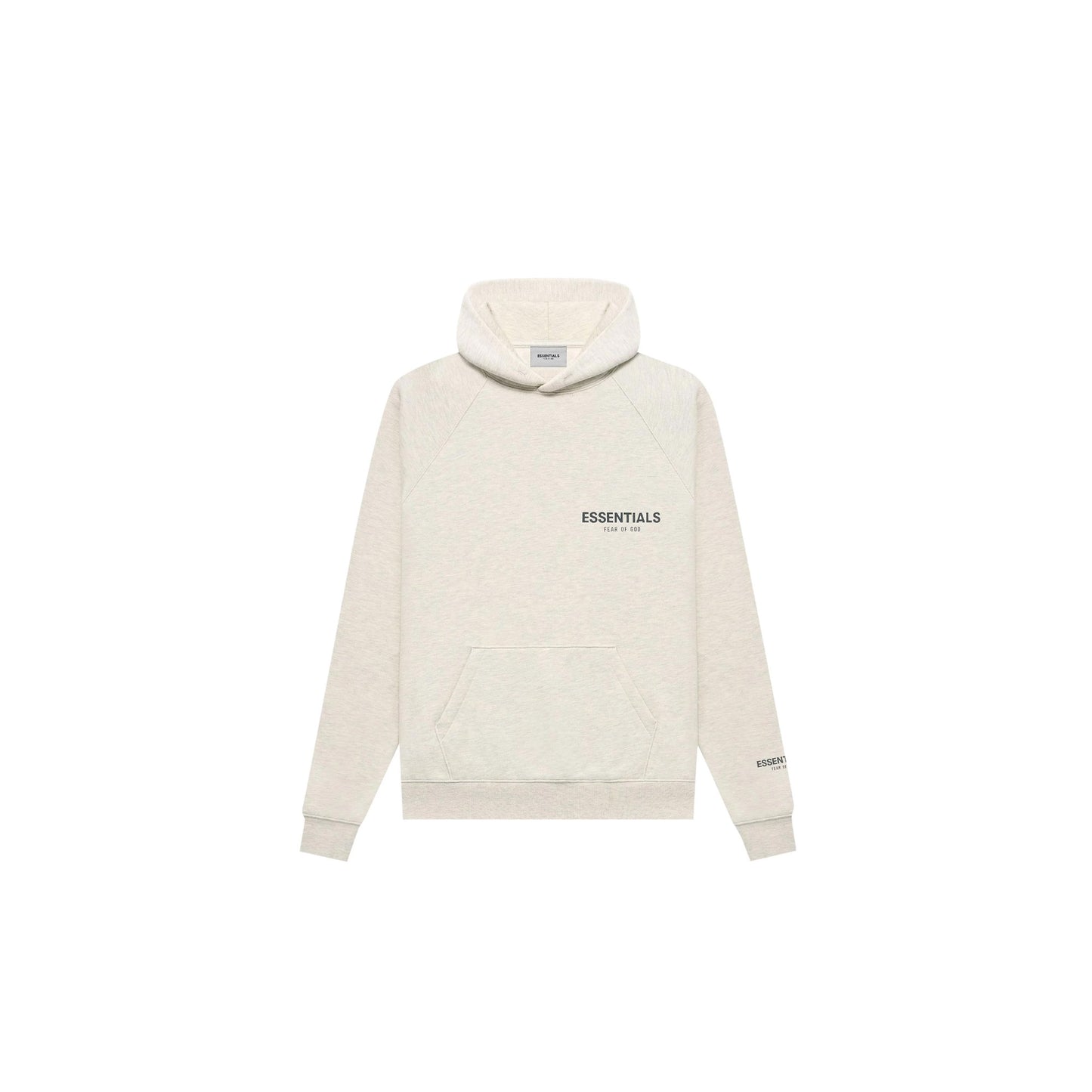 Fear of God Essentials Pullover Hoodie 'Light Heather Oatmeal' (2021)