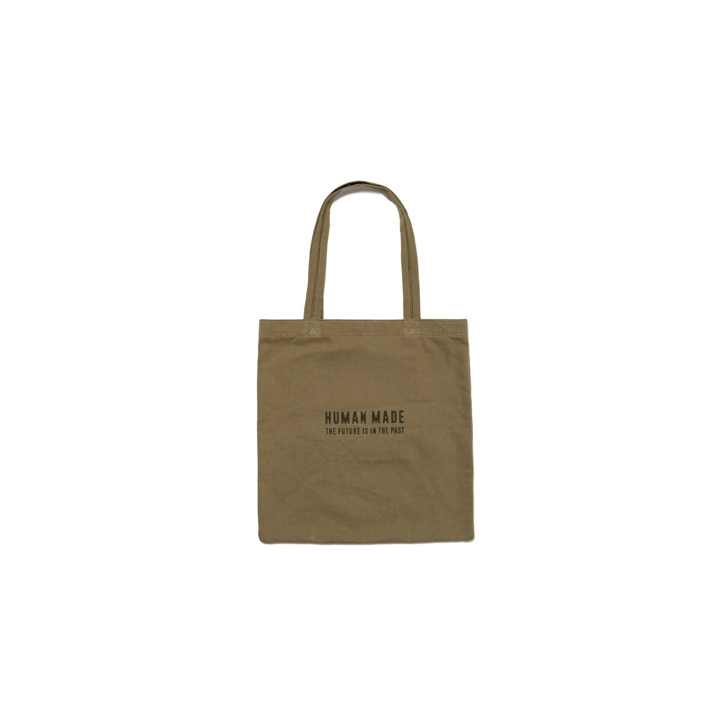 Human Made Book Tote 'Olive Drab'