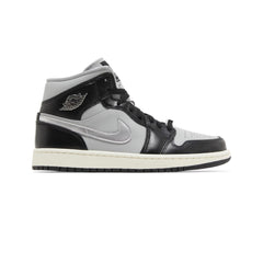 Air Jordan 1 Mid SE 'Black Metallic Silver' Women's (2023)