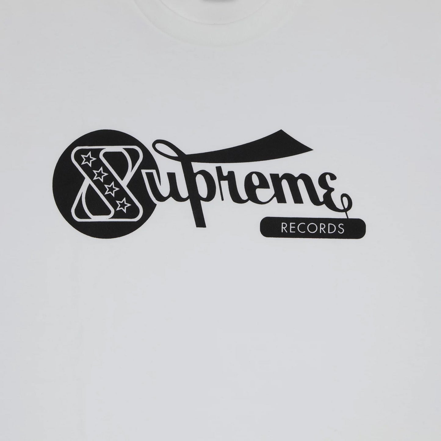 Supreme Records Tee 'White' (2024)