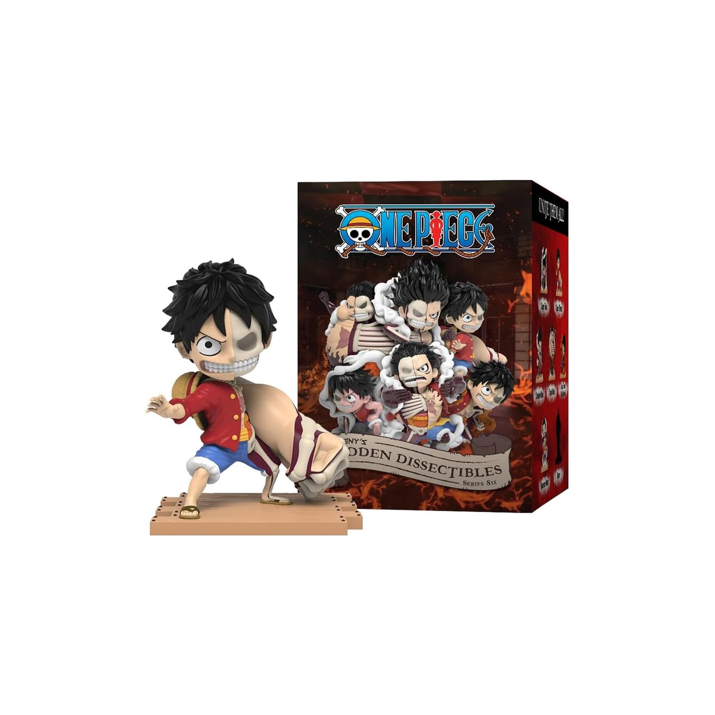 Mighty Jaxx Freeny's Hidden Dissectibles: One Piece (Luffy’s Gears Edition)