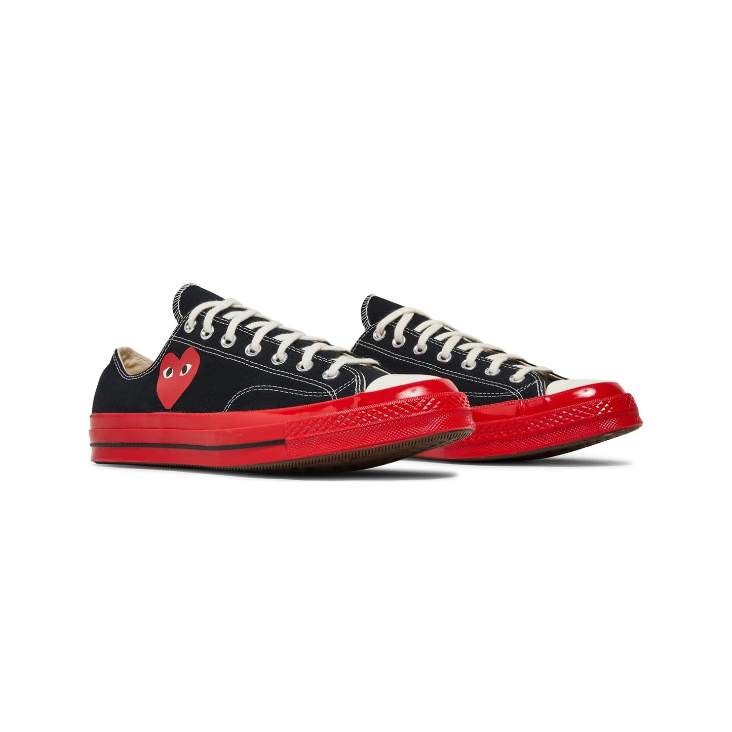 Converse Chuck Taylor All Star 70 Ox Comme des Garcons PLAY 'Black Red Midsole' (2022)