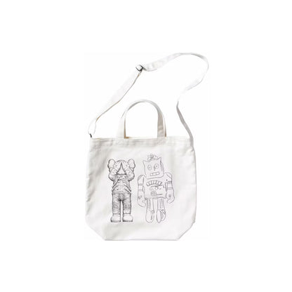 KAWS x Uniqlo Warhol 2Way Tote Bag 'White' (2024)