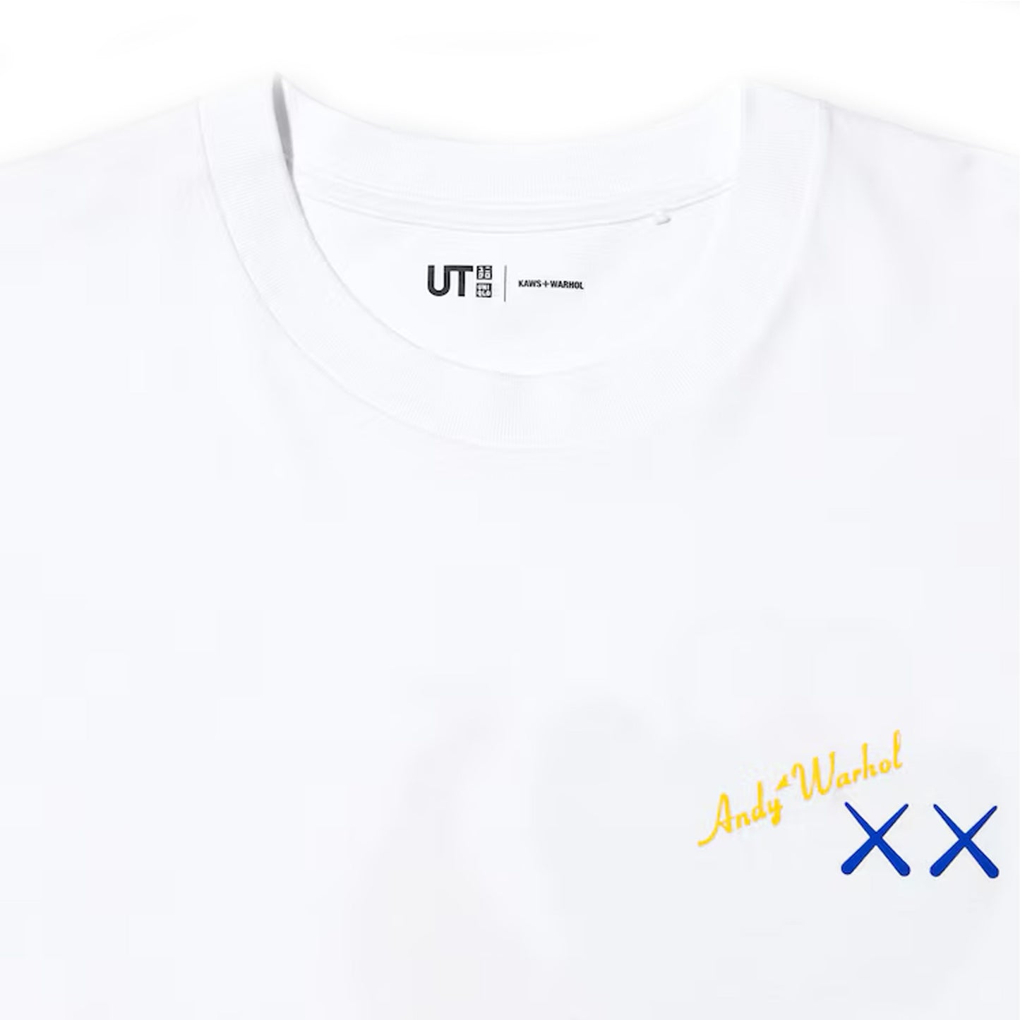 KAWS x Uniqlo Warhol UT Graphic 471321 T-shirt 'White' (2024)